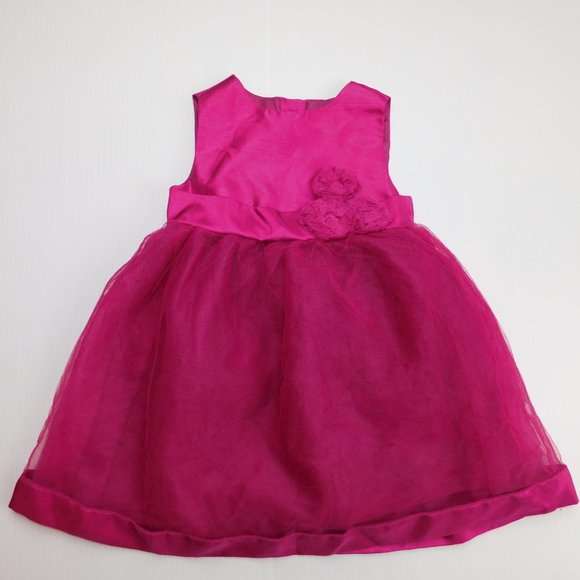 Gymboree Girls 6-12 Months Fuchsia Pink Dress - Picture 5 of 9